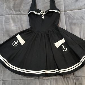 Hell bunny vixen sailor dress